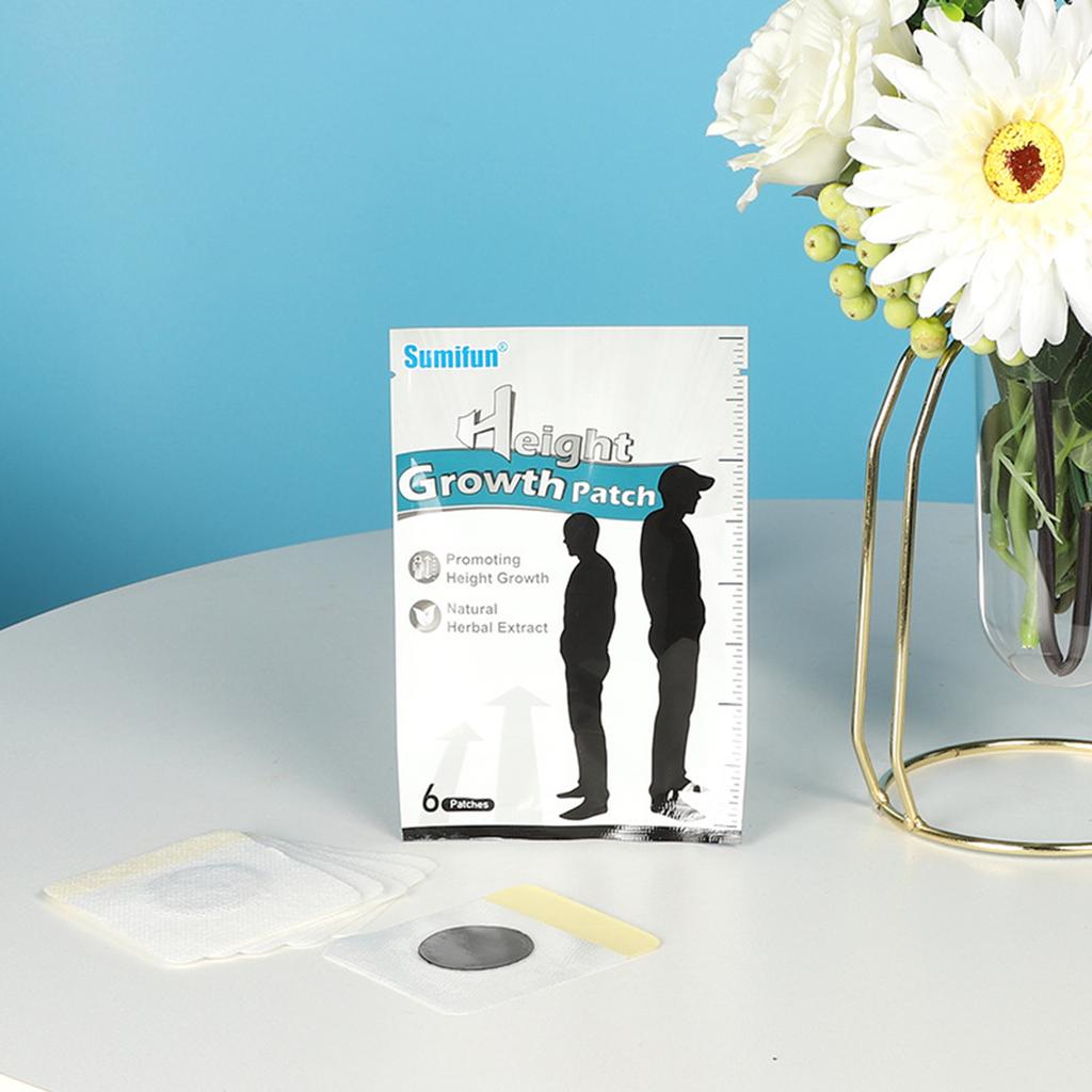 Plastry zdrowotne na wzrost wysokości 6 plastrów / worek