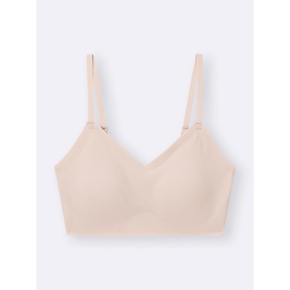 Gu Airy Seamless Bra  Strap  Non Wire  + Os