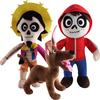 22/30cm Filme COCO Pixar Brinquedos de Pelúcia Miguel Hector Dante Cachorro Morte Pepita Brinquedos de Pelúcia Recheados Boneca de Pelúcia Macia para Presentes de Crianças