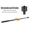 Telescopic Stabilizer Extension Rod Max. Length 73cm Aluminum Alloy Pole with 1 4 Inch Screw and Screw Hole for Gimbal