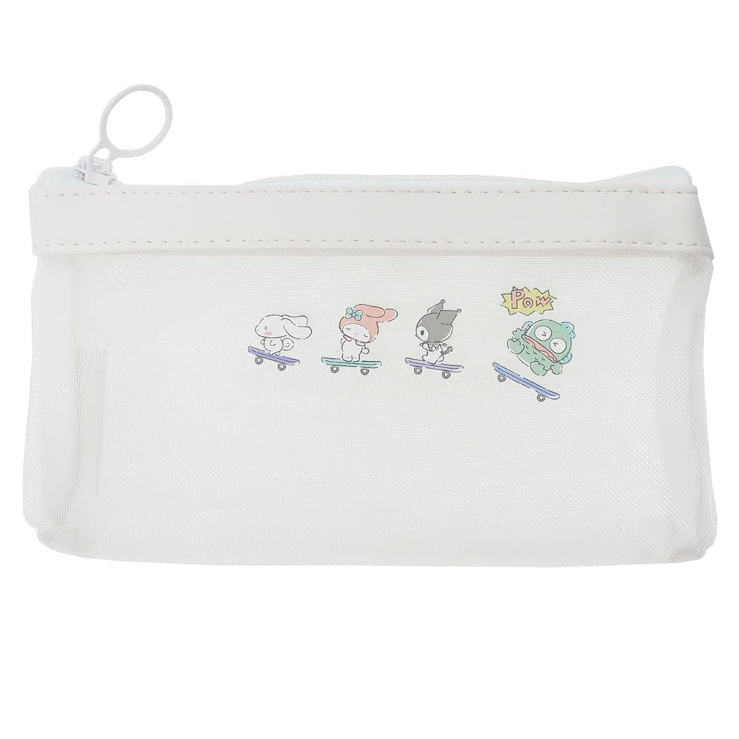 Sanrio Characters Mesh Pen Case Sanrio [Pencil Case]