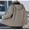 Fashionable and versatile Men's Thickened Warm Winter Jacket - Wrinkle Resistant Lightweight Soft and Cozy Long Sleeve Down Jacket