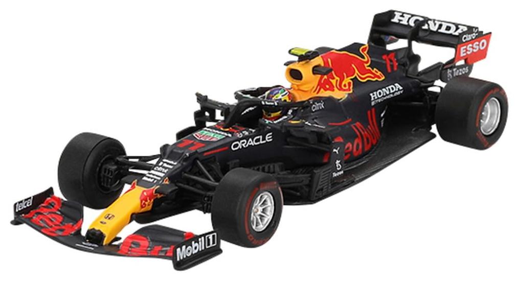 

MINI GT 164 Red Bull RB16B 2021 Машина-победитель #11 Гран-при Азербайджана Серхио Перес Готовая модель MGT00836-BL