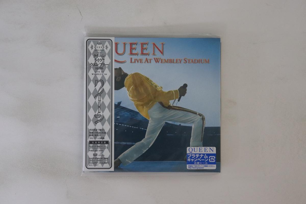 

CD QUEEN - Live At Wembley Stadium TOCP6746465 EMI 2004 Japan Obi Rock Used