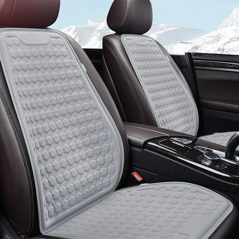 Universal Car Seat Cushion Cover Breathable Cool Bump Gel Fabric Car Seat Covers Massage Headrest Lumbar Pillow Auto Interior