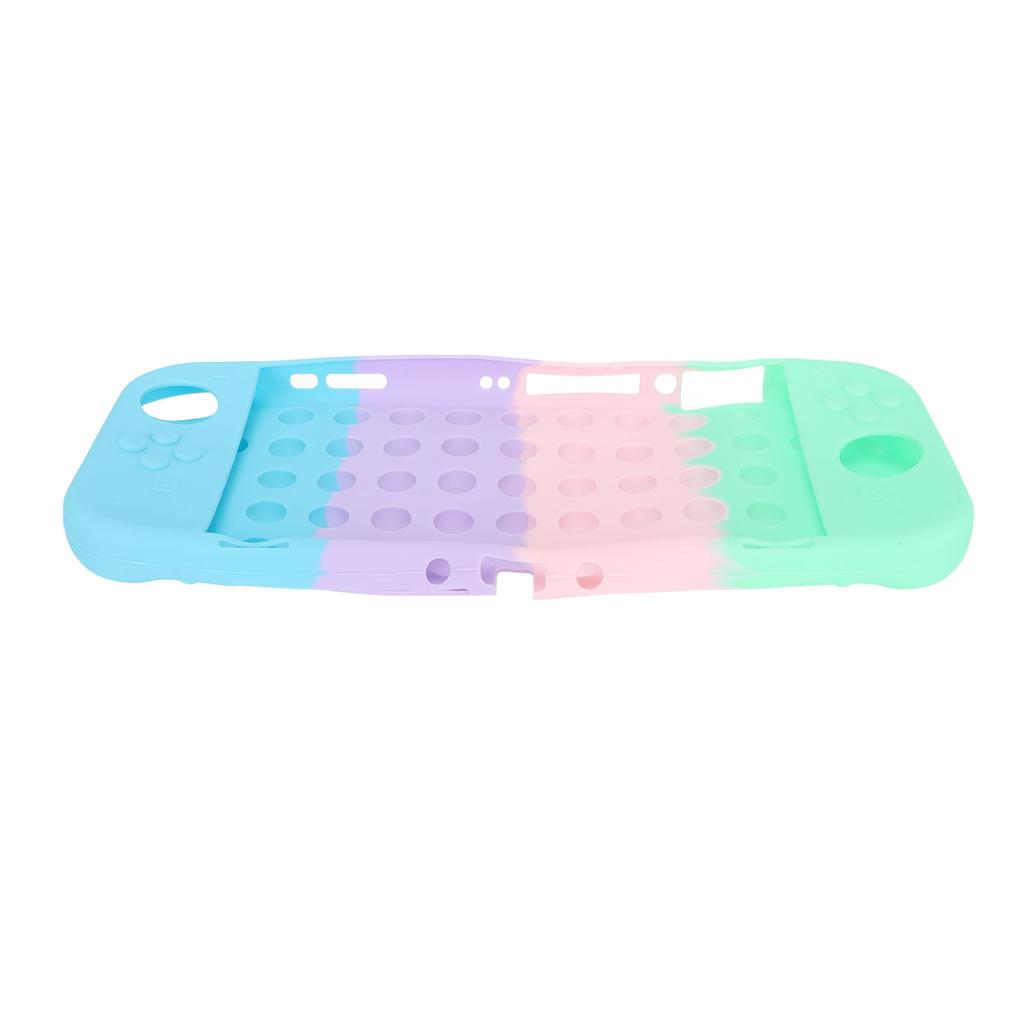 For Switch OLED Protective Case Scratch Resistant Game Console Silicone Protective Cover