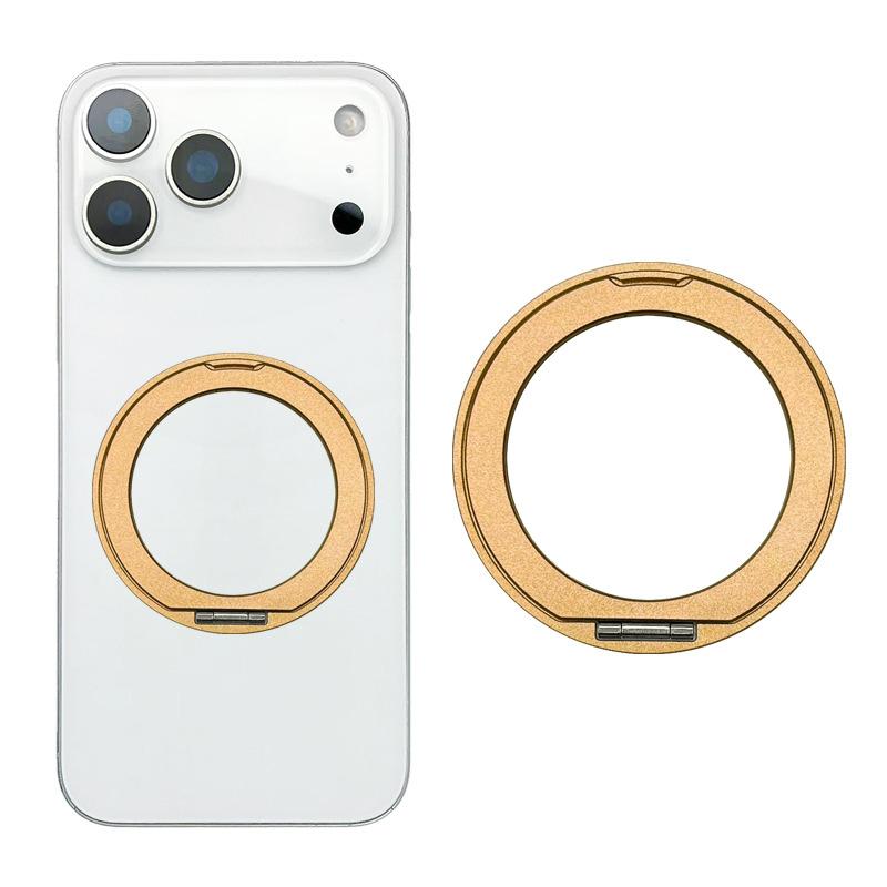 Magnetický držák kroužku pro Magsafe iPhone 17 Pro Max 17E 16E 16 Plus 15 14 13 12 11 Xs Mag Safe 360° otočný držák Příslušenství k pouzdru na telefon