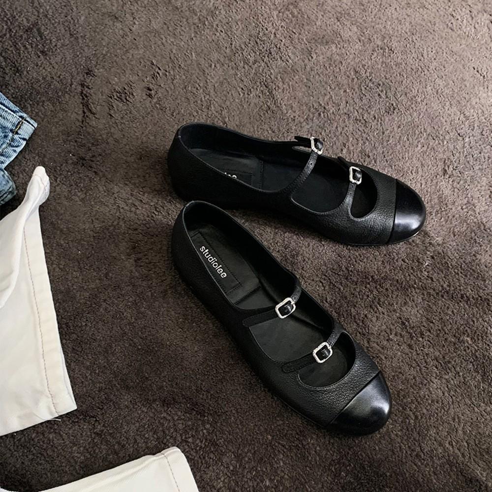 

Виноградная мать studiolee окно Барби~ круглая голова цветовая гамма двойное слово со светлым ртом балетные туфли женские 40 чёрный