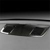 For BMW E90 E92 E93 3 Series 2005-2012 Carbon Fiber Style Center Console Air Vent Outlet Cover Trim Car Interior Accessories