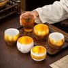 Chaxun 24K Gold Gilded Heart Sutra Tea Cup