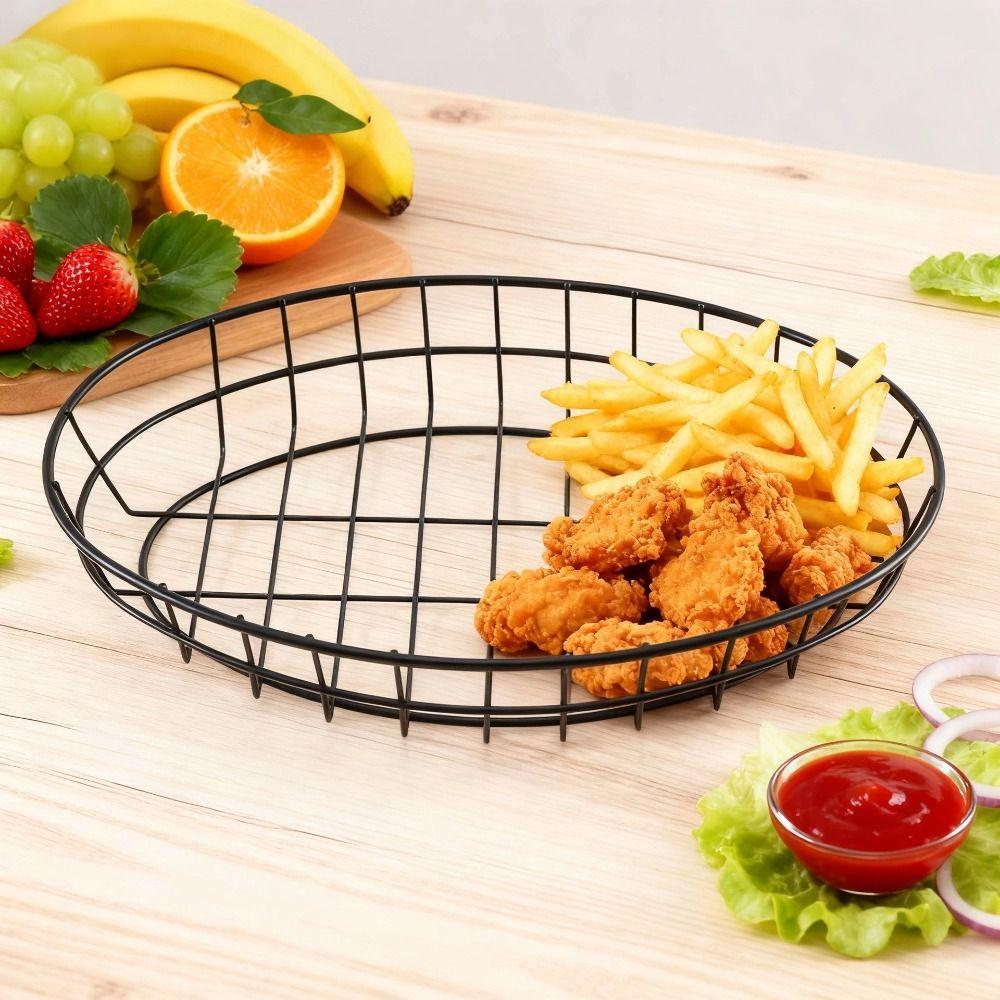Reusable Storage Basket Fruit Serving Basket  for Accessories Cosmetics Vanity Photo Props