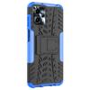 For Motorola Moto G13 4G/G23 4G/G53 5G Kickstand Phone Case PC+TPU Tyre Pattern Phone Cover
