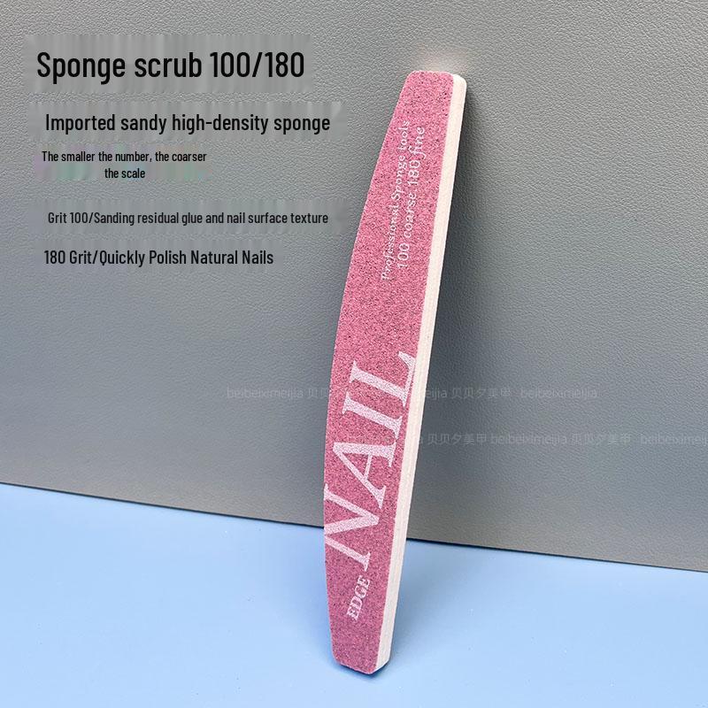 Washable Wear-Resistant Nail Shaping and Polishing Block