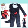 Kombinezon Sonic Cosplay Kostium Halloweenowy Dla Dzieci z Oddychającego Materiału