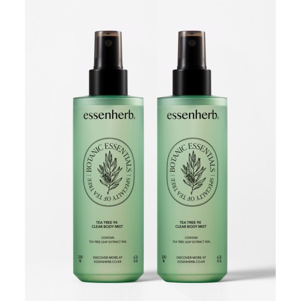 

Essenherb Tea Tree 90 Clear Body Mist 200ml 2ea NONE