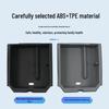 Double-Layer Storage Box & Glasses Holder for Tesla Refreshed Model Y/M3/YL Center Console