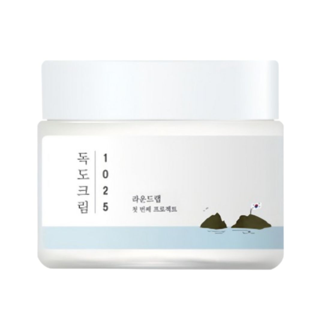 ROUND LAB 1025 Dokdo Cream Deep Hydrating Moisturizing Face Cream 80ml