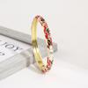 Cloisonné Open Enamel Color Block Handcrafted Bracelet