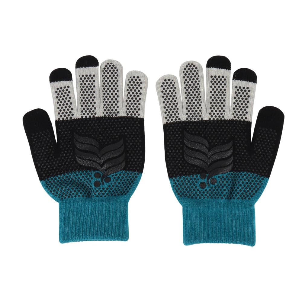 Athleta Field Knit Gloves F 05328 F.SAX (49)