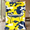 North Queensland CowboysPrinted Flannel Blanket Cozy Skin-Friendly Warm Throw for Couch Bed Indoor Daily Use