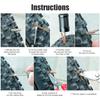 Portable Original Bicycle Tubeless Tire Repair Tool 5PCS Set Tyre Drill Puncture For Urgent Glue Free Repair Rubber Stripes