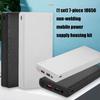Removable Battery Case Battery Holder Rechargeable Batteries Storage Box Detachable Mobile Power Module ABS Texture