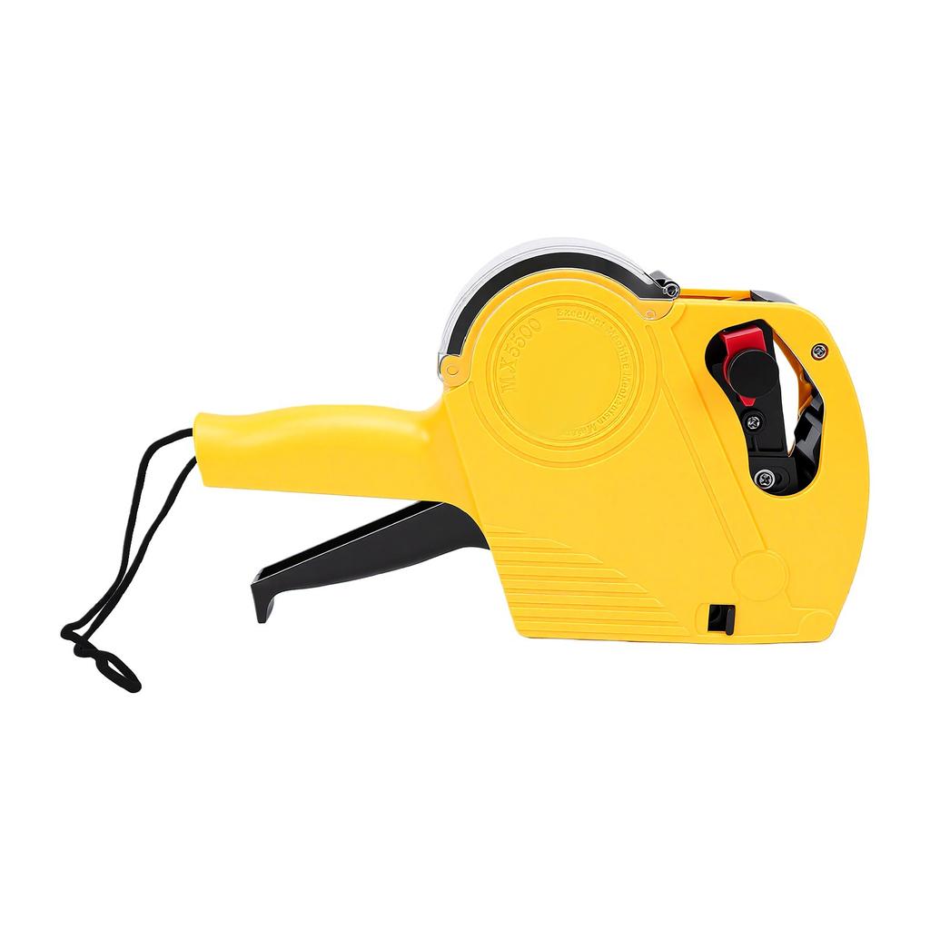 Handheld Price Tag Gun 10000 Labels and 2 Ink Roller Portable Pricing Dating Coding Machine for Retail Store
