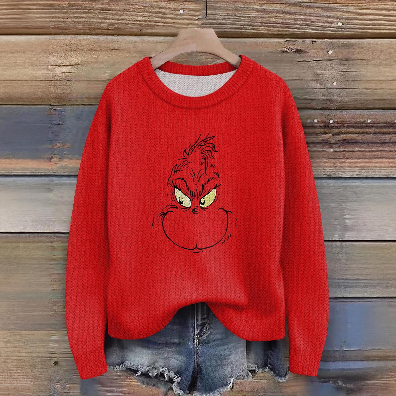 

Женский модный повседневный пуловер с длинным рукавом и вырезом горловины XXL