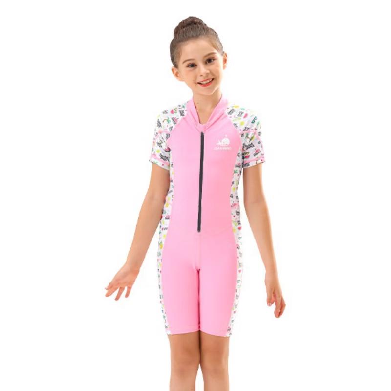 SAKINNO Kids  Short Sleeve Sun Protection Wetsuit