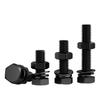 GB5783 Carbon Steel 8.8 Grade Blackened Hex Head Bolt Set