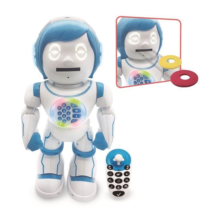 LEXIBOOK POWERMAN KID Bilingual Educational Robot - Learn and Play In French and English