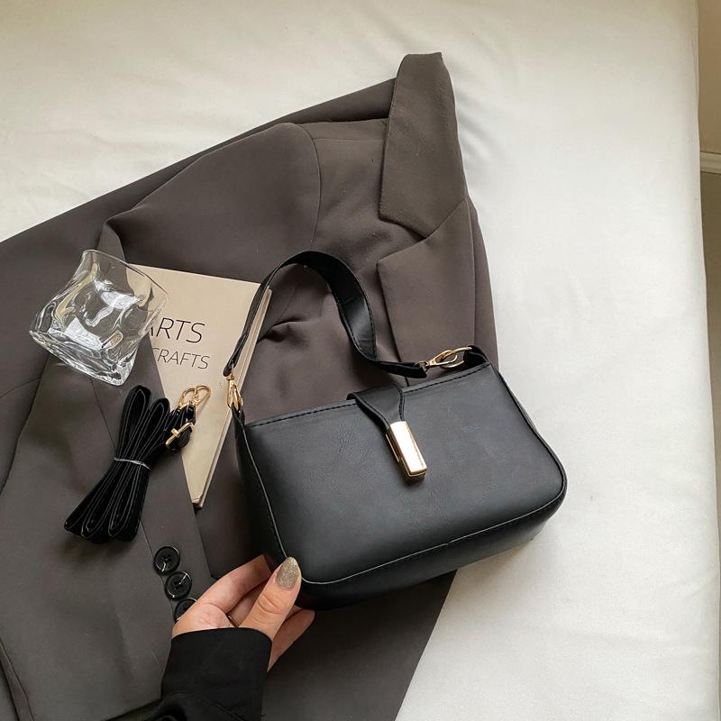 High Value Contrasting Color Bag, Simple And Fashionable Niche Underarm Bag, Foreign Style Versatile Single Shoulder Messenger Bag