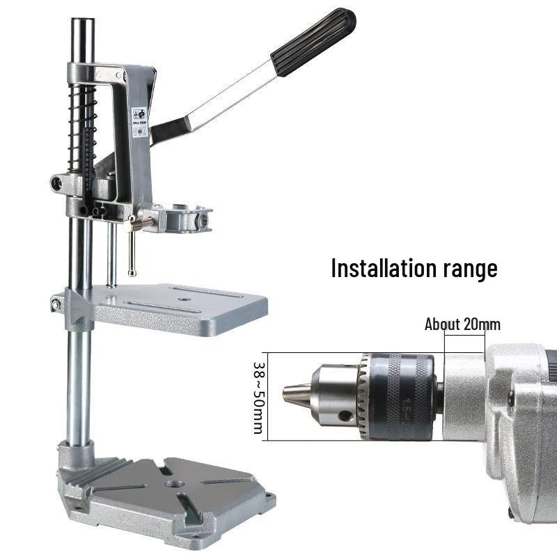 Multi-Function Electric Drill to Bench Drill Universal Bracket for Home Use
