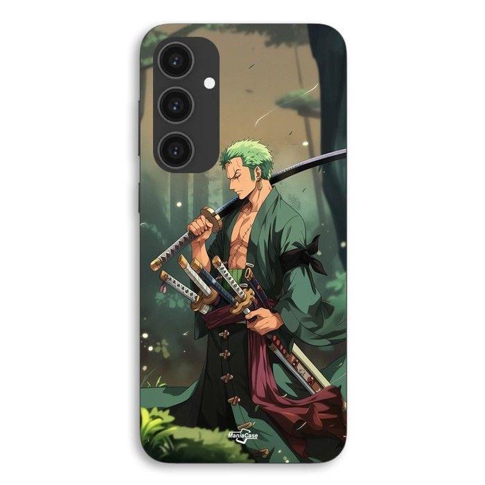 Coque Pour Samsung Galaxy S24 One piece Zoro épées manga anime Maniacase