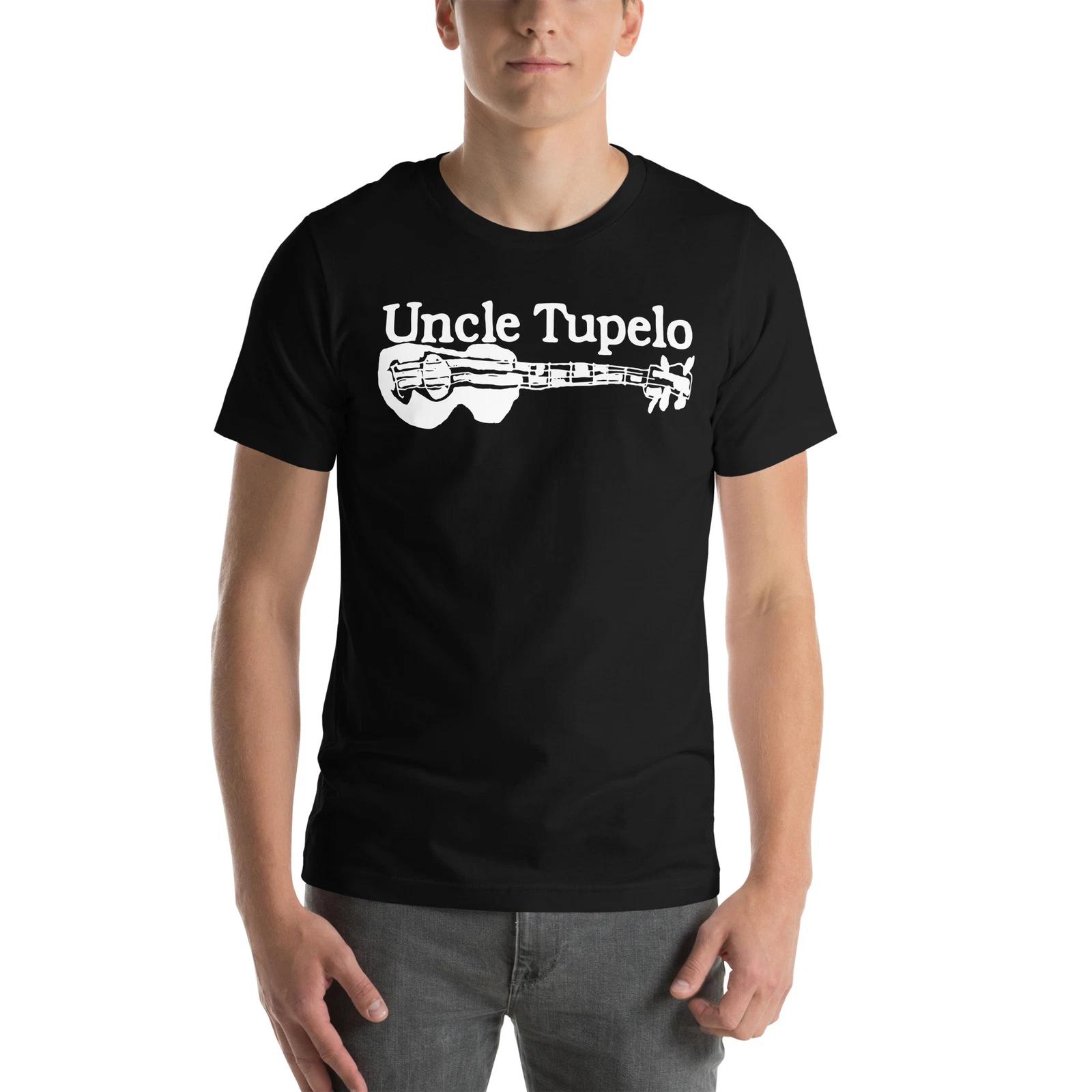 Uncle Tupelo Guitar Black Graphic Tee Shirt Unisex t-shirt S