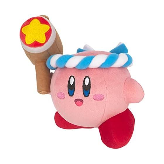 Sanei Boeki Kirby ALL STAR COLLECTION Hammer Kirby (S) Plush KP62
