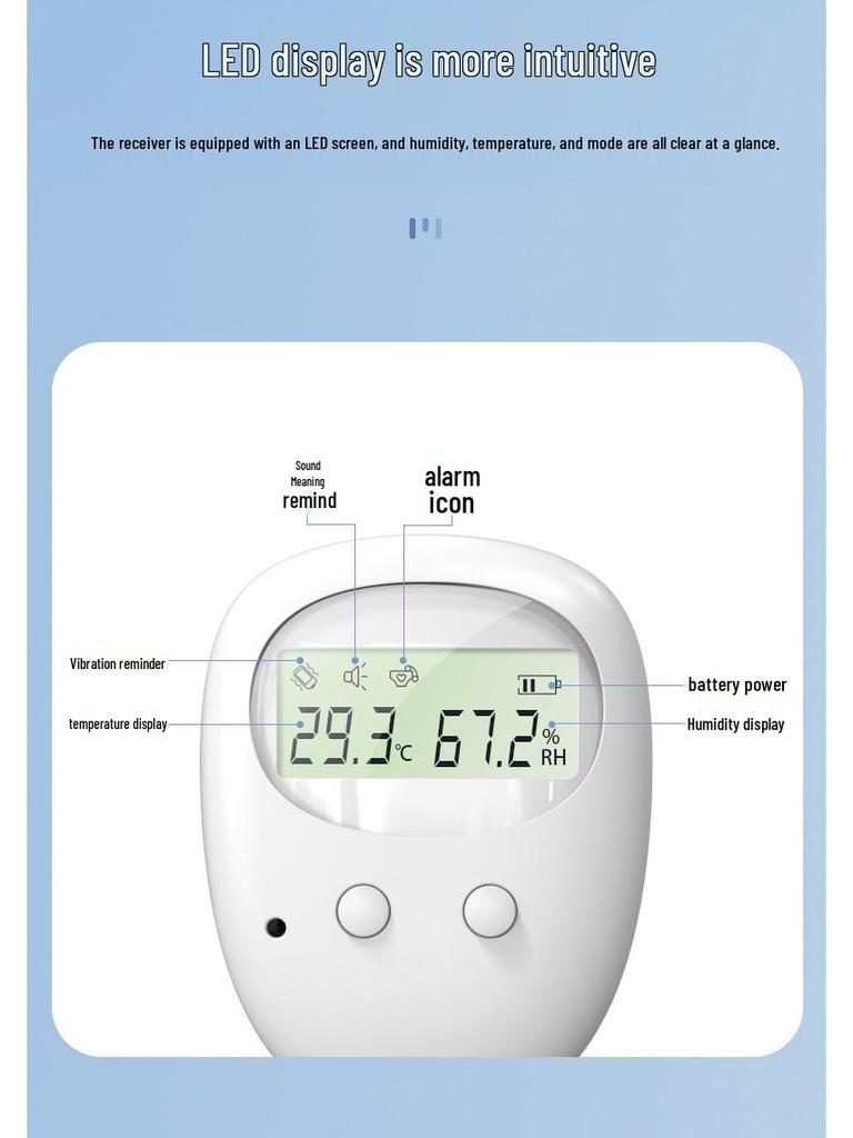 Wireless Bedwetting Alarm for Children and Elderly: Prevents Colds, Reduces Enuresis, and Prevents Skin Irritation.
