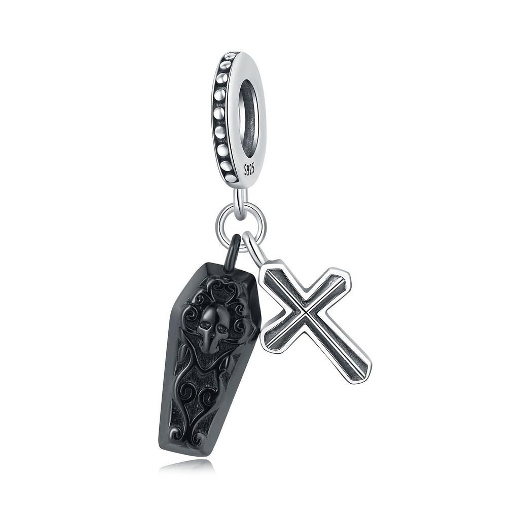 Orstarry Copper Halloween Ghost Beads Original Pendants Bracelet Charm Jewelry Party Diy Trendy Gifts