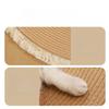 Large Scratching Mat for Indoor Cats Natural Cotton Rope Flat Scratcher Cat Scratch Rug Pad for Wall, Couch, Carpets, Sofas