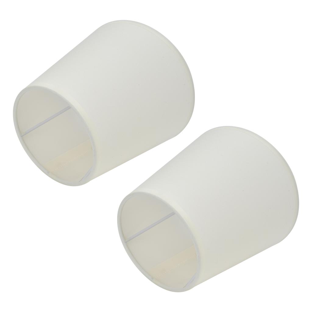 2Pcs Indoor Lamp Shade European Style Fabric Lampshade for E14 Chandelier Table Lamp Floor LampPX17