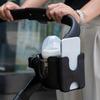 Baby Pram Milk Bottle Rack 360° Rotate Mobile Phone Holder Water Cup Holder  Stroller Accessories