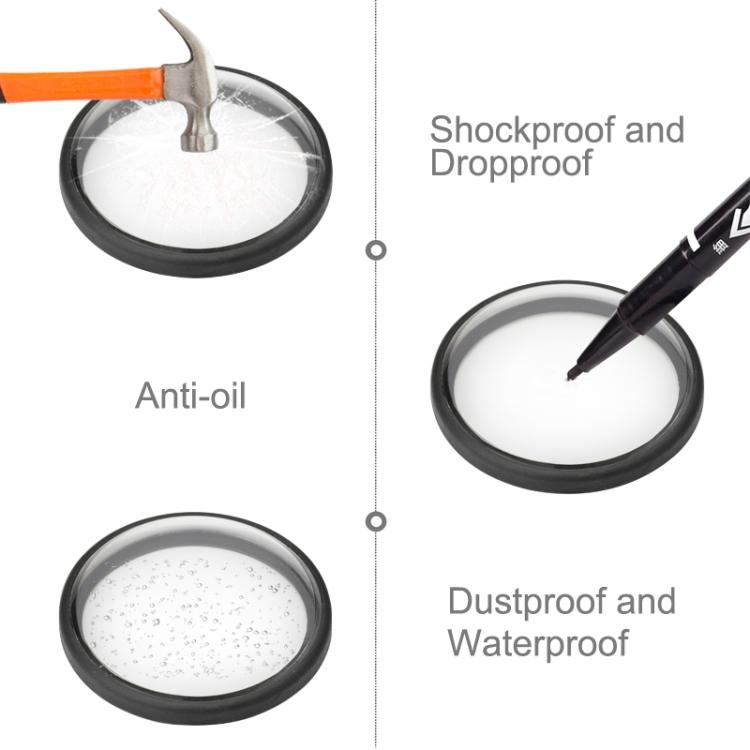 2 ST PULUZ Skyddslinsskydd i akryl för GoPro Max