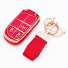 Auto Shell Fob Accessaries For Chrysler 300C Wrangler Dodge For Jeep Renegade Compass Grand Cherokee Tpu Car Key Cover Case