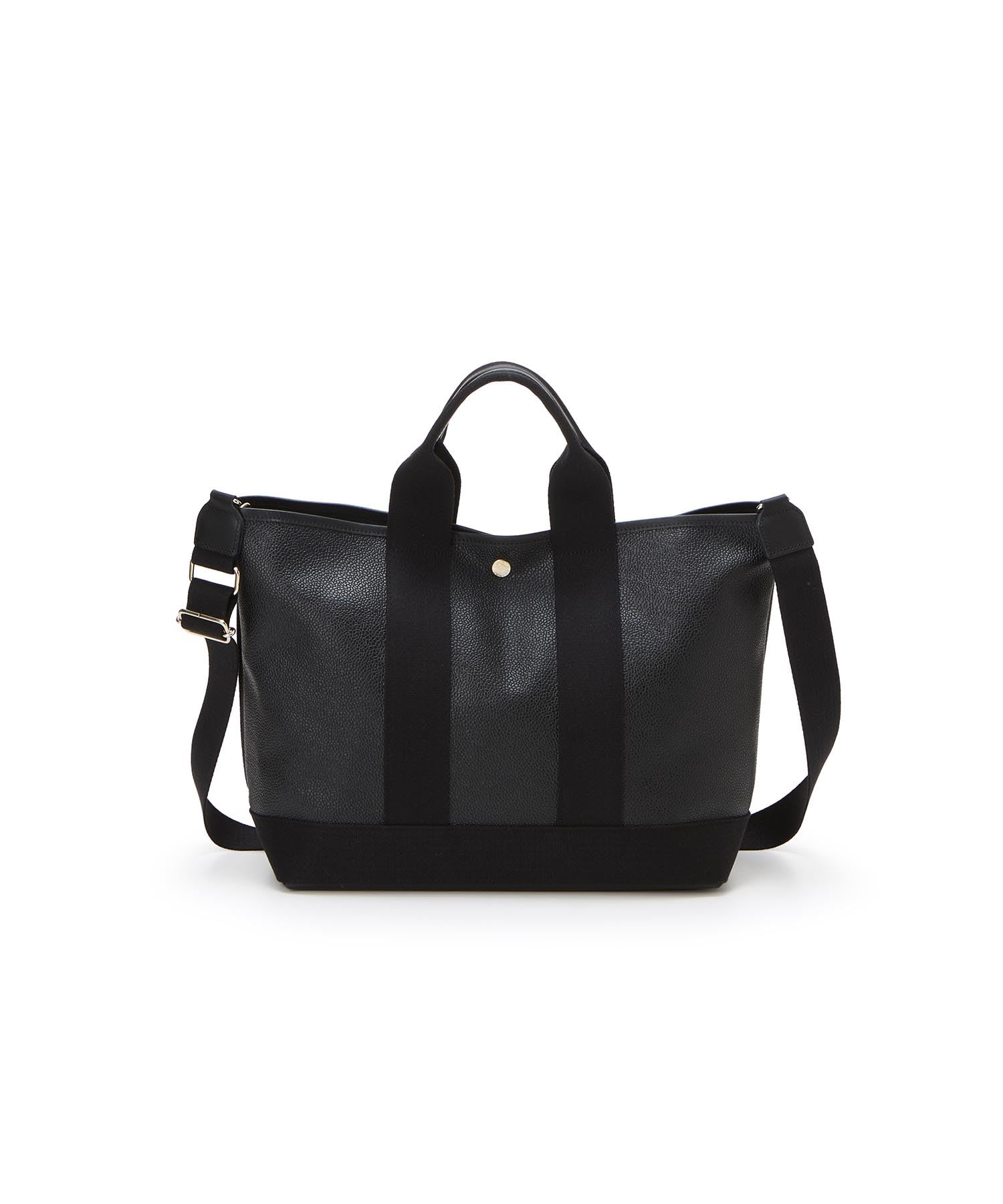 [Breath TOPKAPI] Сумка-тоут A4 из кожи с тиснением под крокодила со съемным плечевым ремнем