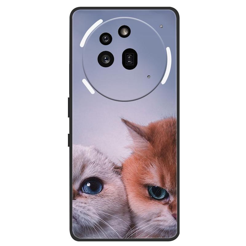 Phone Case For Nothing Phone 3A Pro Cover Lion Wolf Black Silicone Soft Back Cases For Nothing Phone3A Pro Case 3APRO A059P