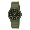 CASIO Analog Wristwatch Chipkashi Cheap MQ-24UC-3B Urethane Belt Unisex Matte Green Overseas Model