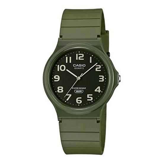 CASIO Analog Wristwatch Chipkashi Cheap MQ-24UC-3B Urethane Belt Unisex Matte Green Overseas Model