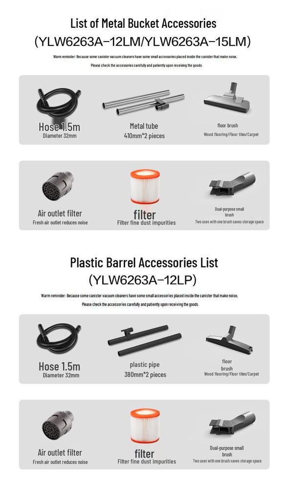 Yili High-Power Handheld Vacuum Cleaner for Home, Industrial, and Commercial Use