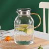 Exquisite Cold Water Kettle Transparent Heat-resistant Teapot Large Capacity Cold Kettle Lemon Water Pot Household Beverage Pot