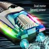 HJ819 Remote Control Speedboat: High-Speed, Rechargeable 2.4G RC Boat with LED Lights, Perfect for Kids